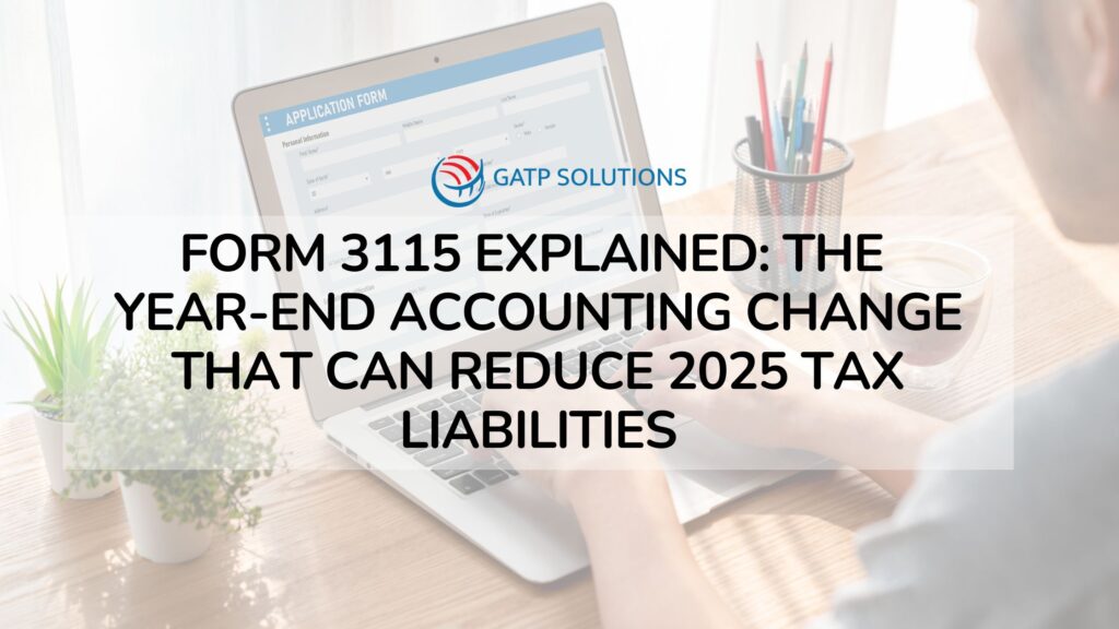 what is form 3115