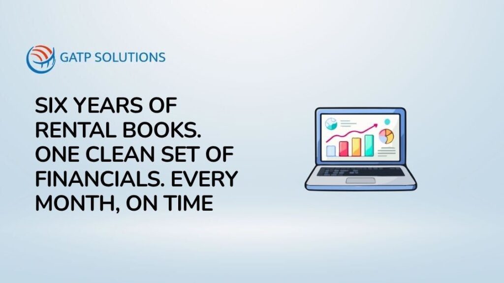 US-based multi-property long-term rental property bookkeeping cleanups