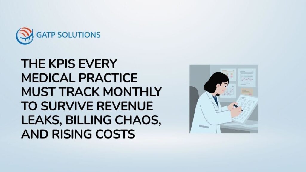 healthcare financial reporting monthly kpis medical practice gatp solutions