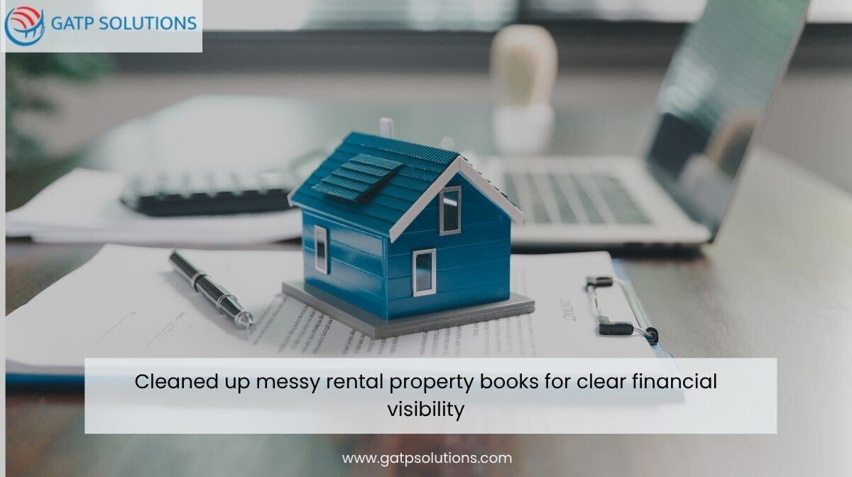rental property bookkeeping cleanup