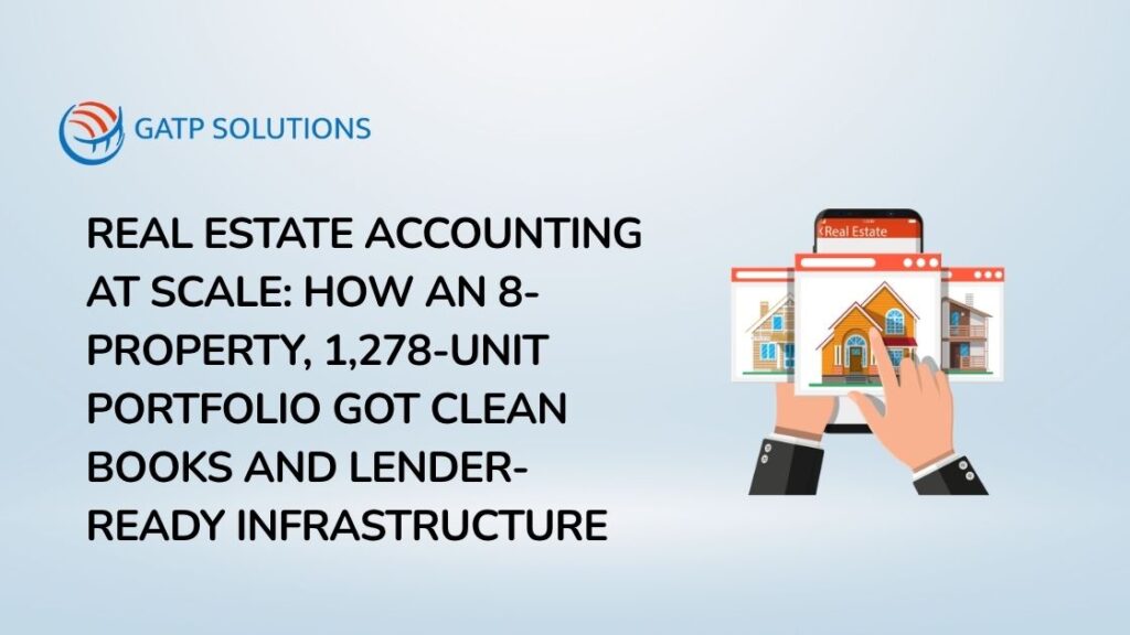 Real Estate Accounting at Scale How an 8-Property, 1,278-Unit Portfolio Got Clean Books and Lender-Ready Infrastructure