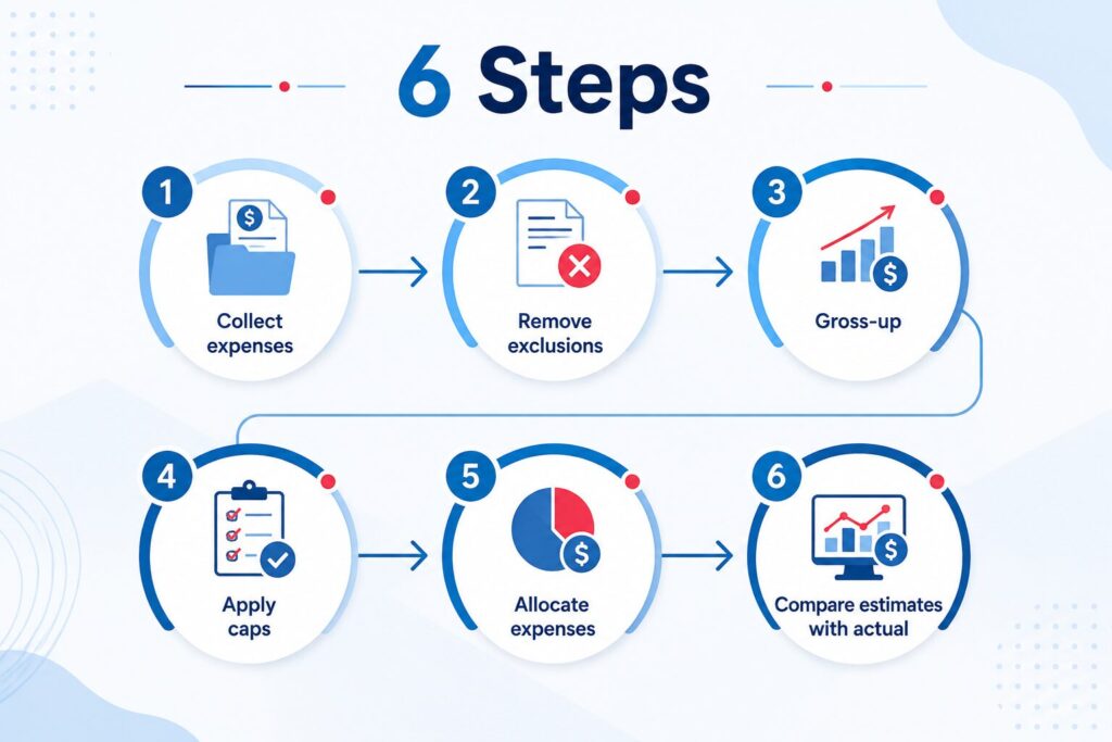 Steps for CAM Reconciliation Process 