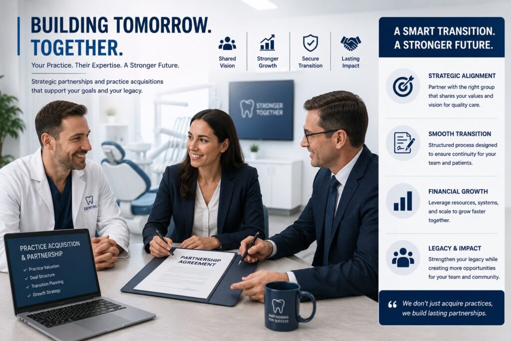 selling a dental practice to a DSO